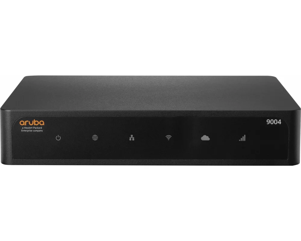 HPE Aruba 9004 Branch Gateway, RW, 4-Port 10/100/1000BASE-T, LTE, 2K Clients, 32 APs