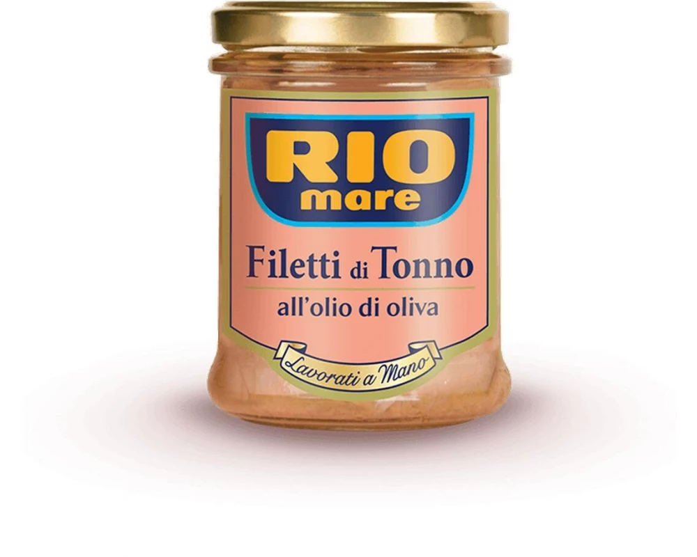 RIO mare Glas Thunfischfilets in Olivenöl 120 g