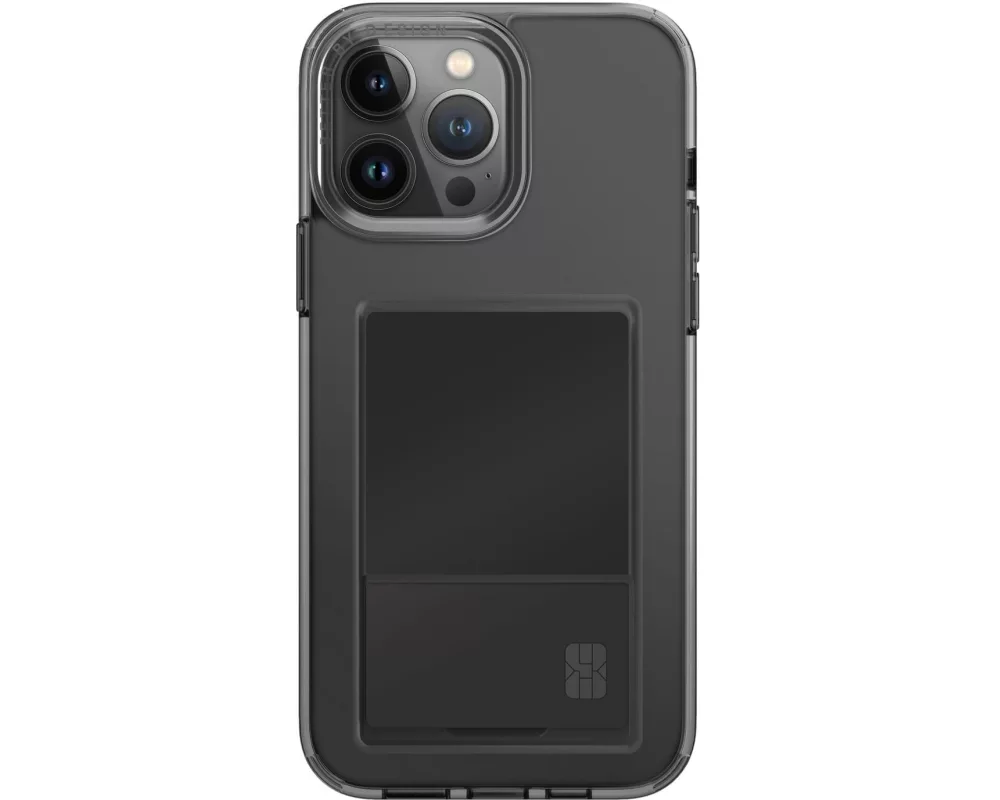 Uniq Back Cover Air Fender Hybrid iPhone 15 Pro Case Grau