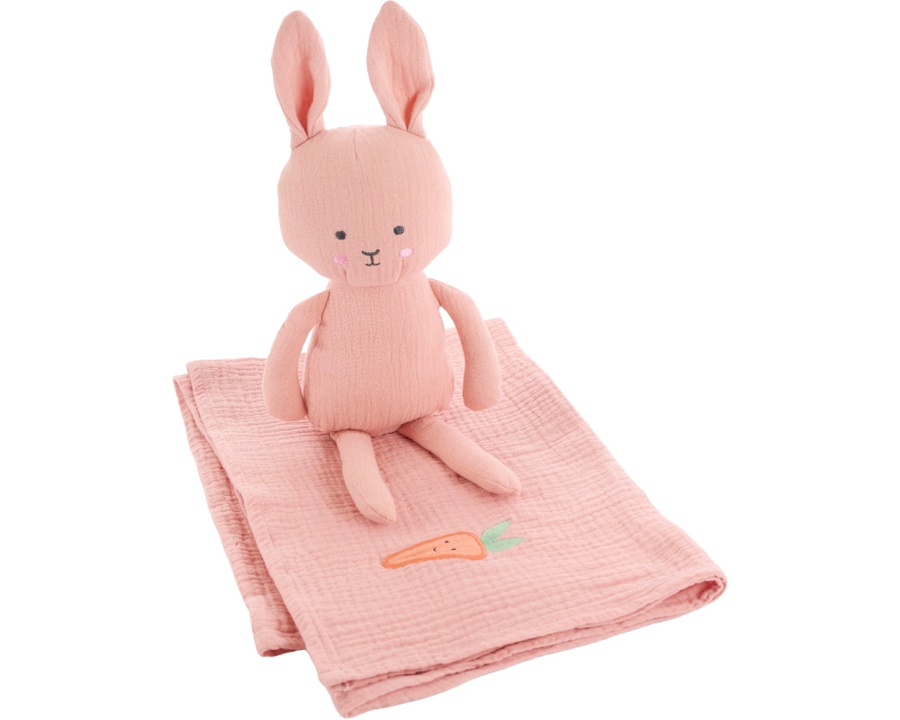 JABADABADO Schmusetier mit Decke K144 Hase
