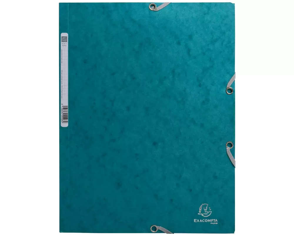 Exacompta Gummibandmappe A4 Skandi Pazifikblau