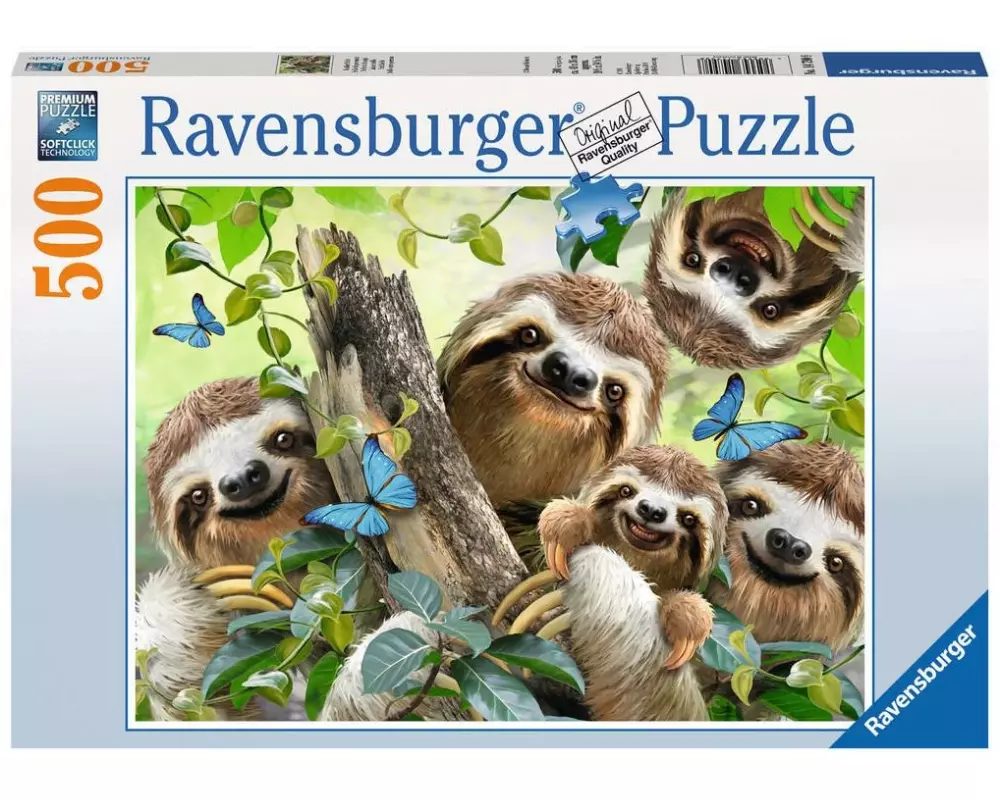 Ravensburger Puzzle Faultier Selfie