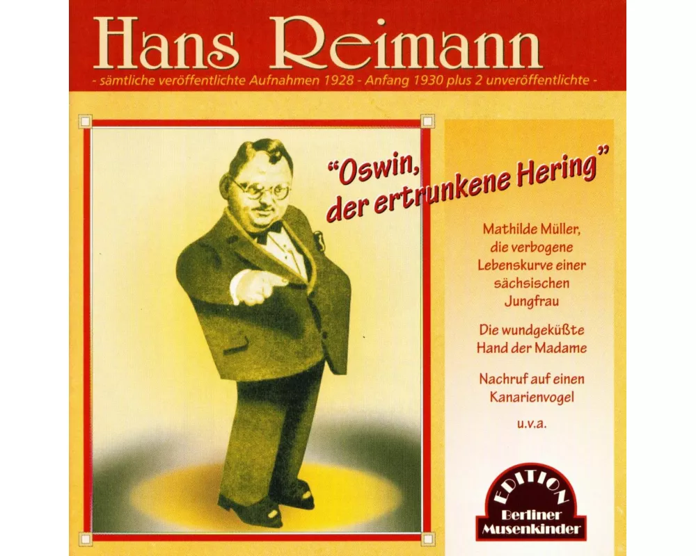 Oswin,der Ertrunkene Hering