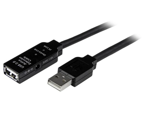 StarTech.com 25m USB 2.0 USB Kabel USB A Schwarz