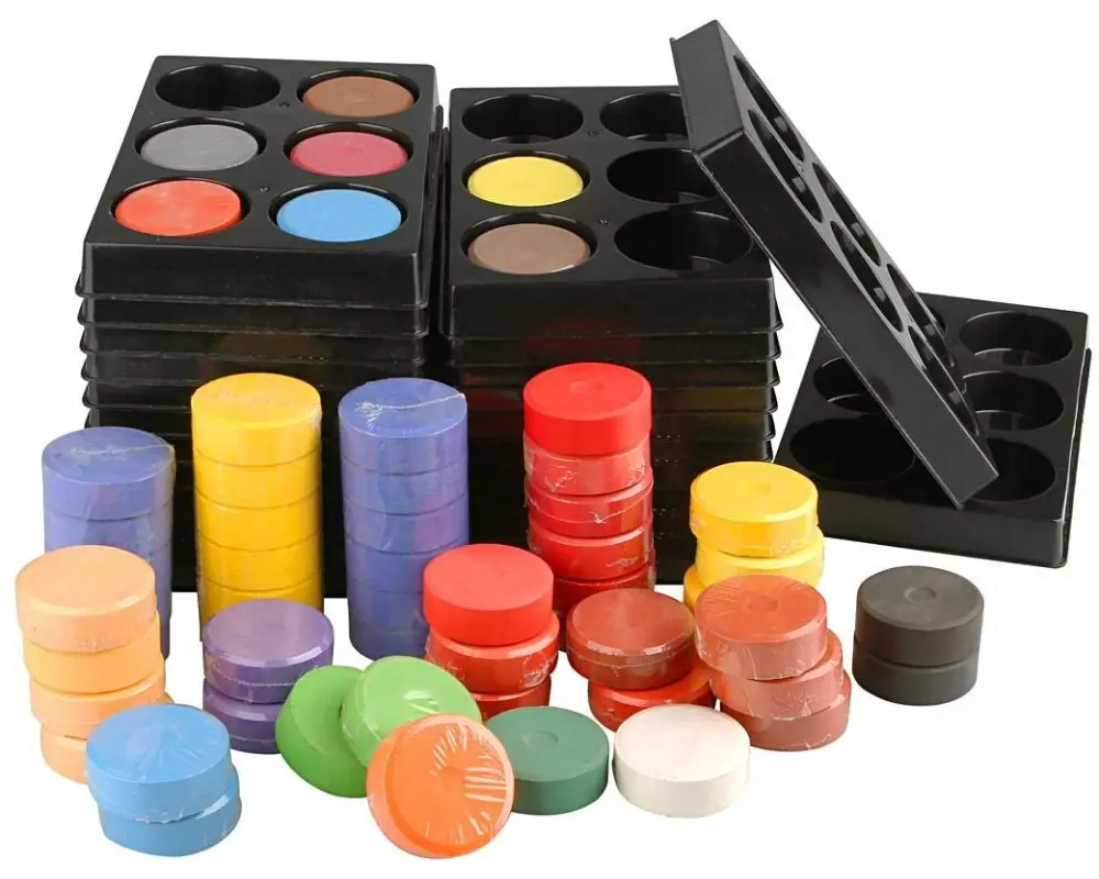 Creativ Company Wasserfarben Pack à 24 Blöcke