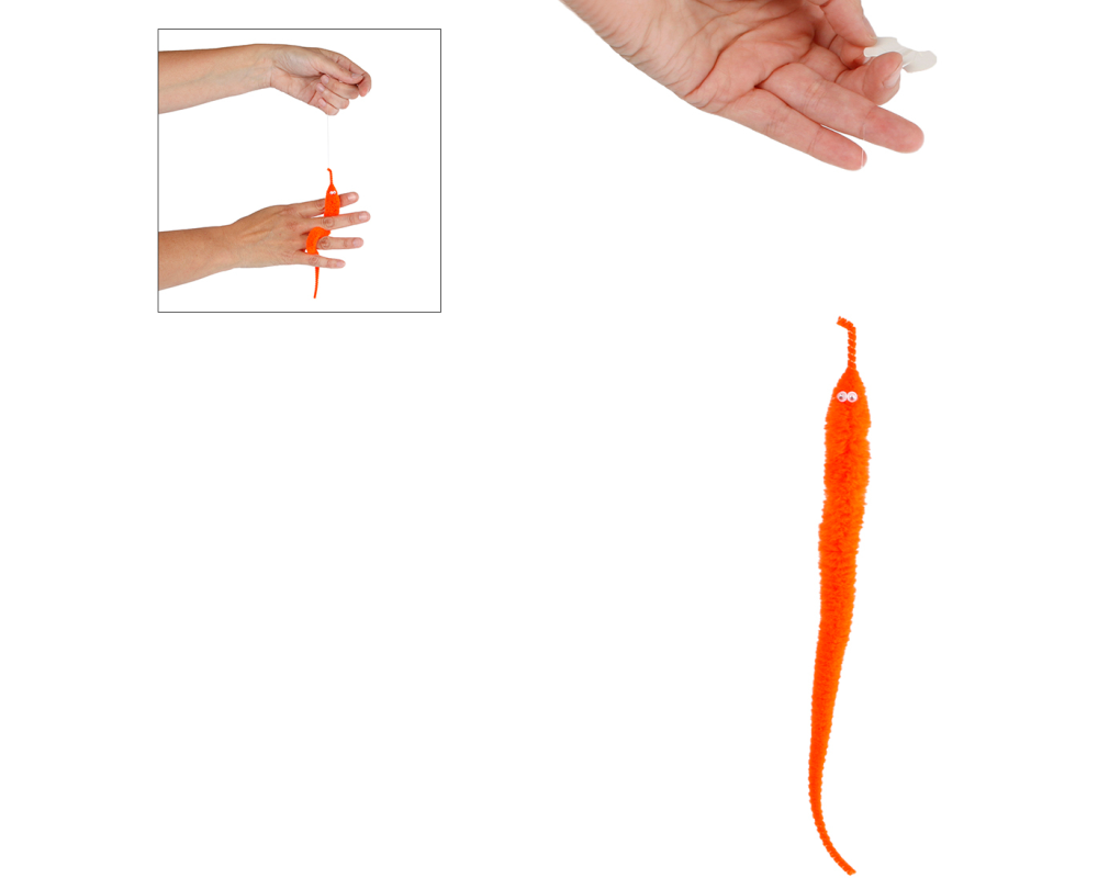 ROOST Zauberwurm 621090 auf Draht ass.