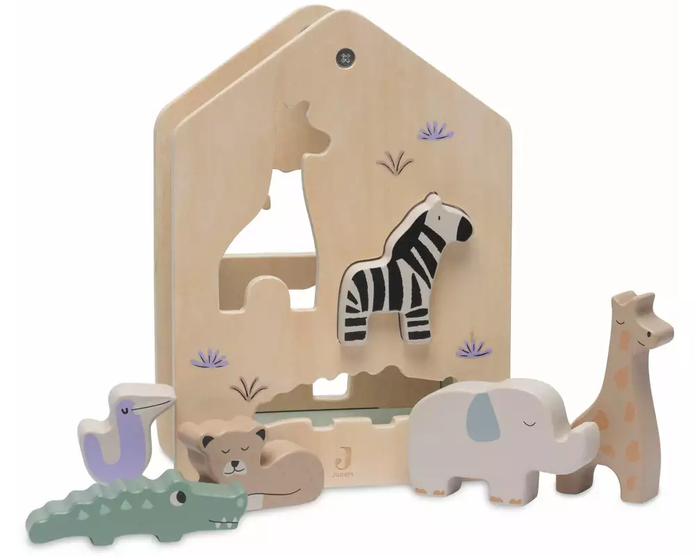 Jollein Steckspiel Jungle Jambo Formen