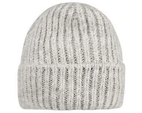 Sterntaler Strickmütze soft touch Silber meliert Gr. 51