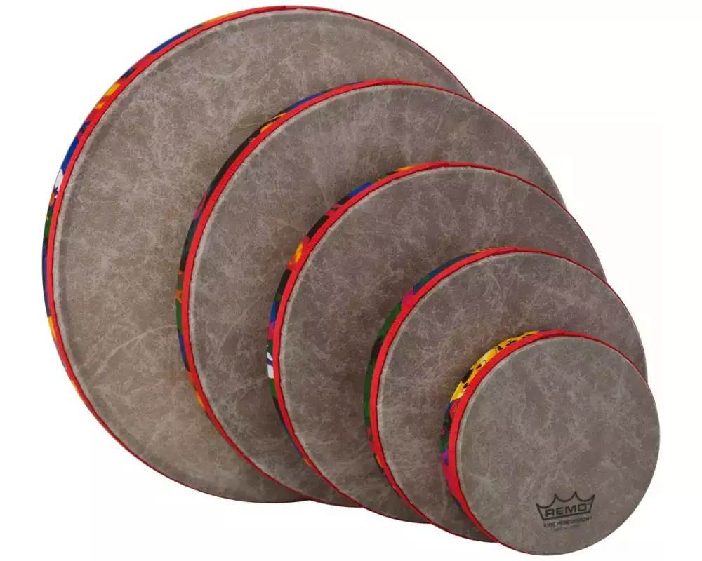 Remo Frame Drum Set Regenwald-Design, 5-teilig
