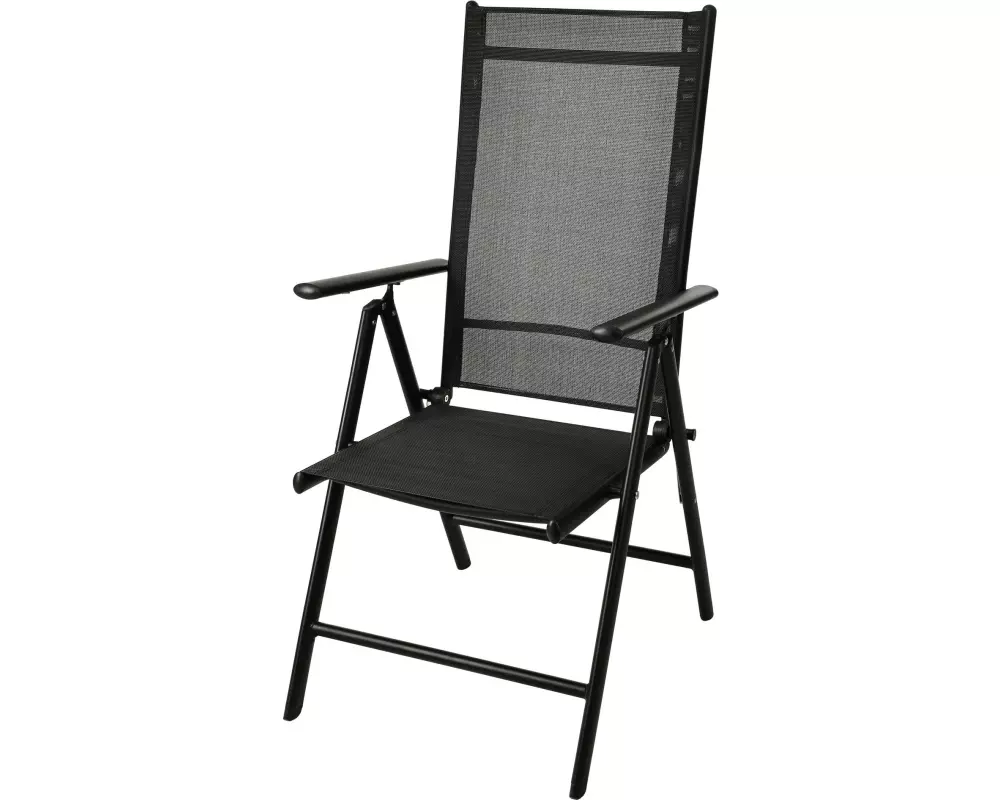 FTM Campingstuhl Schwarz