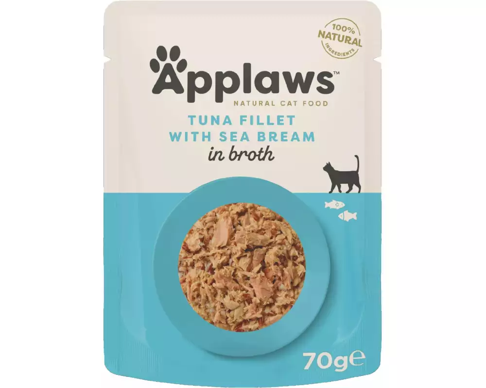 Applaws Nassfutter Thunfischfilet und Dorade 70 g