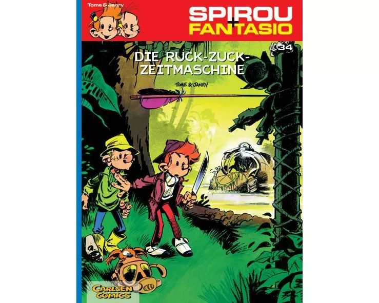 Spirou und Fantasio 34: Die Ruck-Zuck-Zeitmaschine