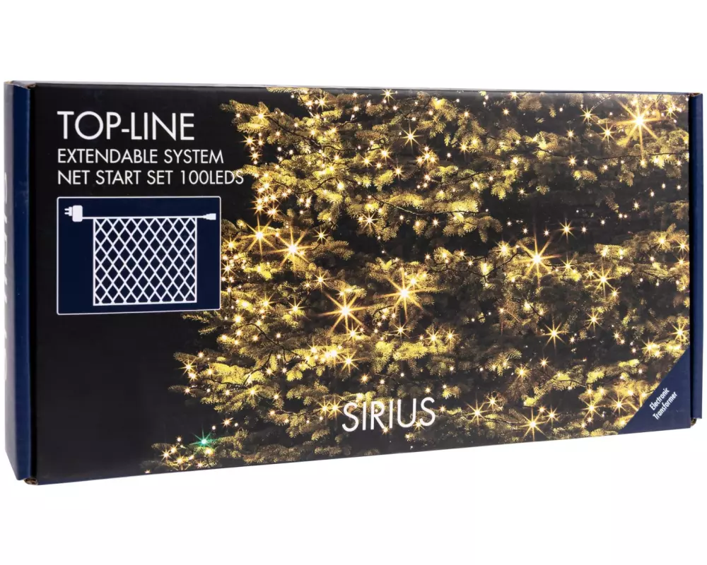 Sirius Lichternetz Starterkit-System Top Line 100 LED 500 cm