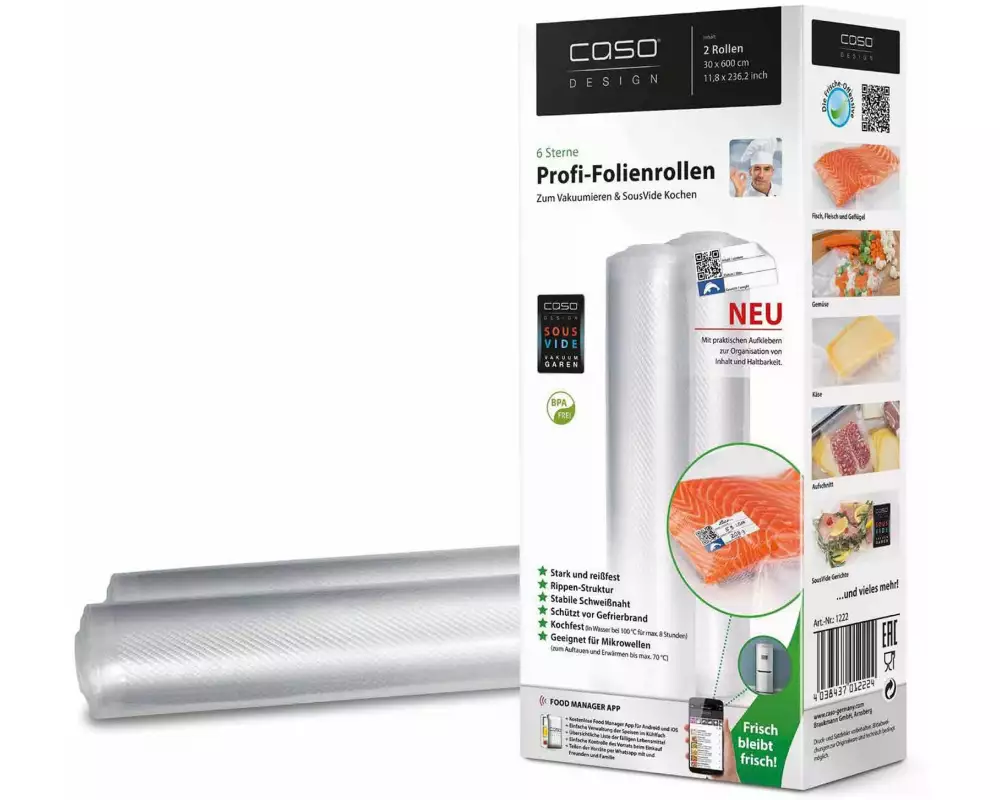 Caso Vakuumierfolie 2 Stück