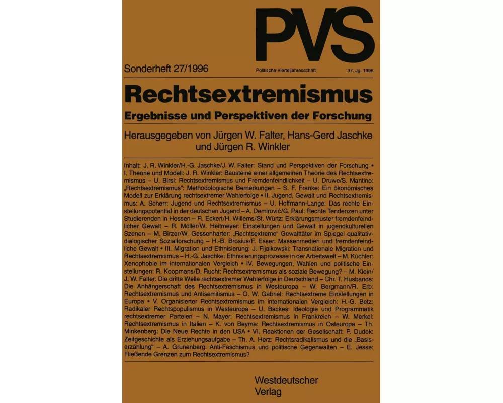 Rechtsextremismus