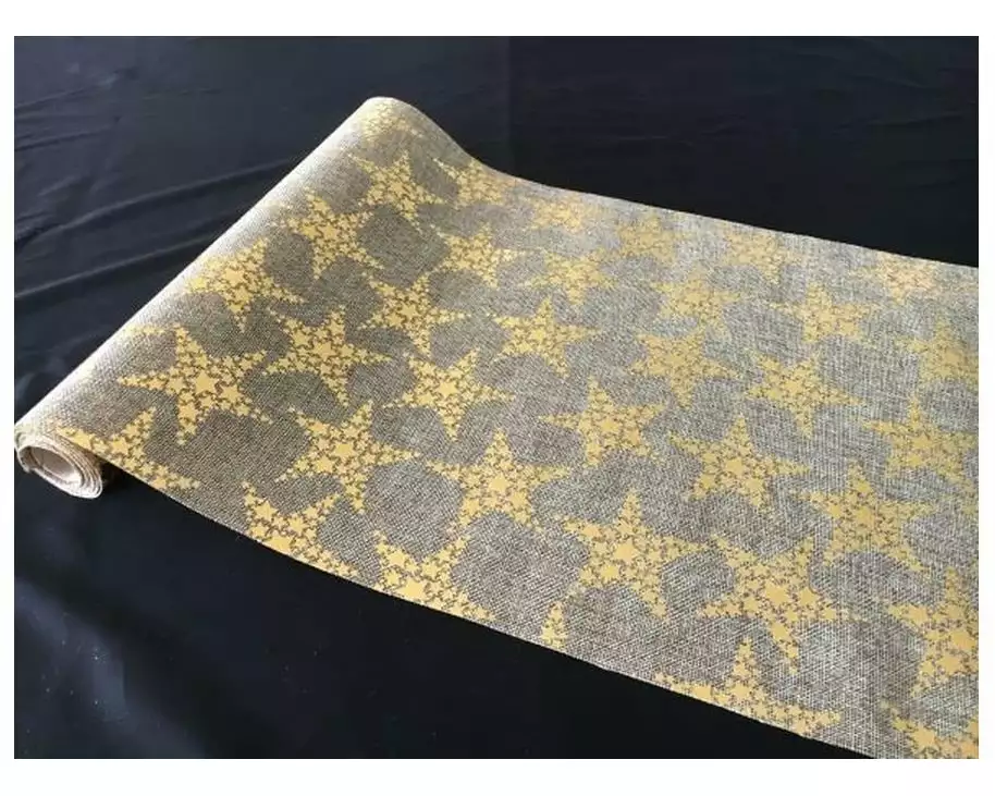 Dameco Sterne 36 cm x 300 cm, Gold