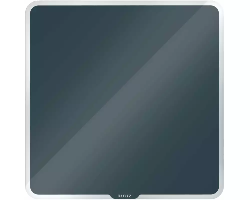 Leitz Cosy Whiteboard aus Glas 45 x 45 cm, Grau