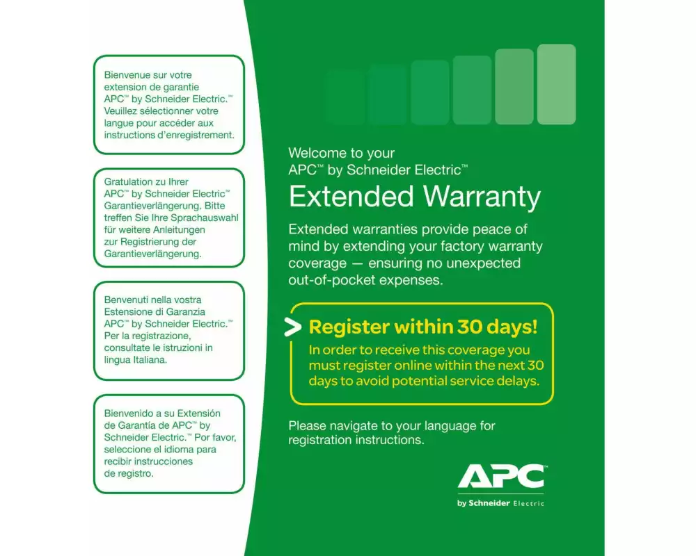 Warranty Ext/3Yr ext f.new pdt purchases