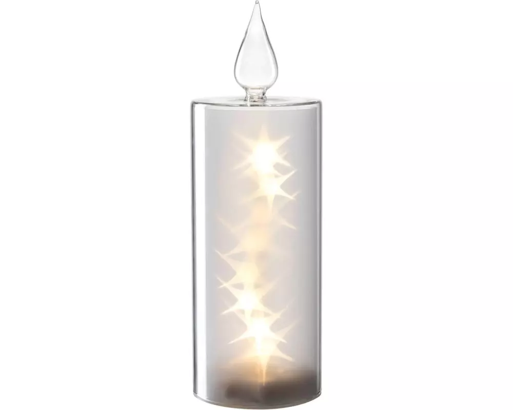 LEONARDO LED-Kerze Riposa 27, Weiss