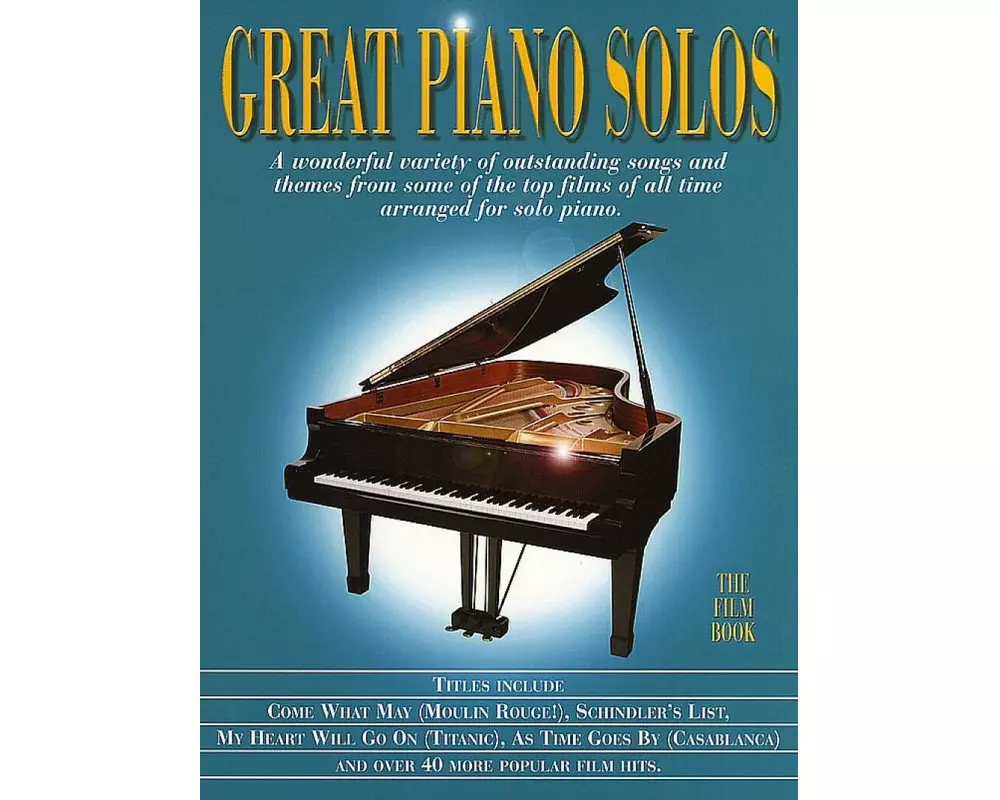 Great Piano Solos - Film Book