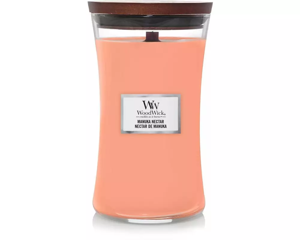 Woodwick Duftkerze Manuka Nectar Large Jar