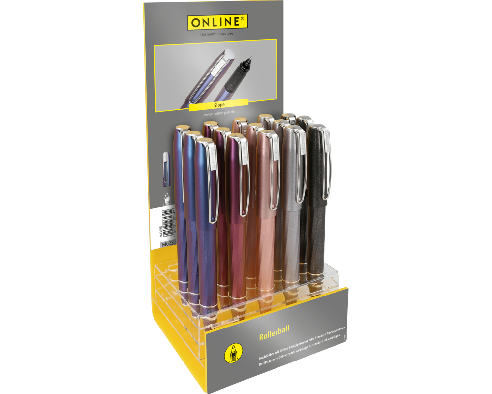 ONLINE Acryldisplay Rollerball 26140/15 Slope