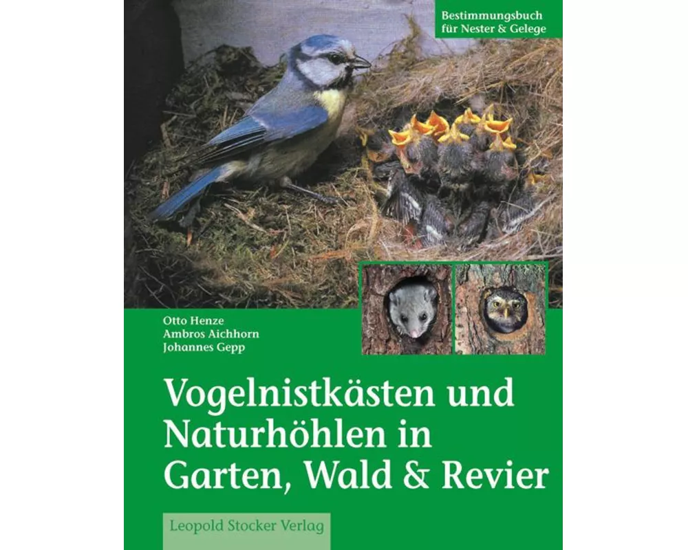 Vogelnistkästen in Garten & Wald