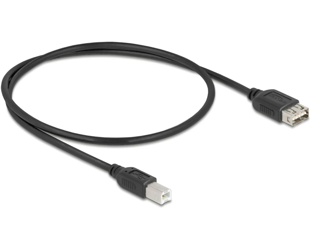 Delock USB 2.0-Kabel USB-A - USB-B 0.5 m