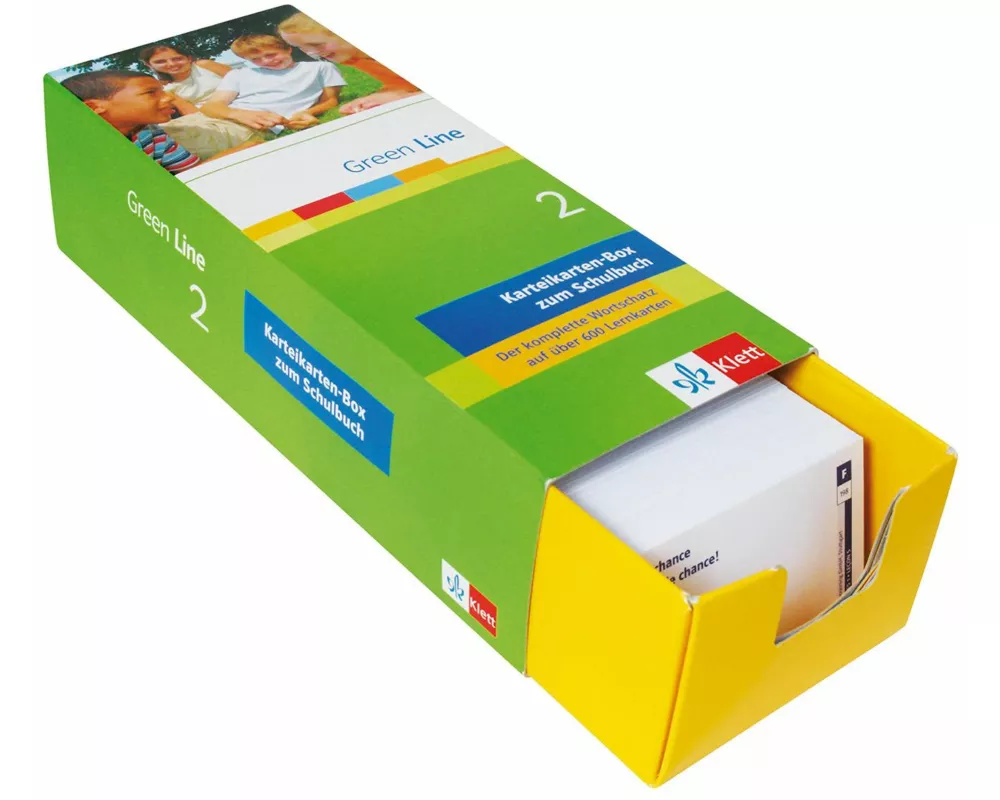 Green Line 2 - Vokabel-Lernbox zum Schülerbuch