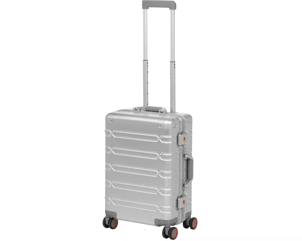 KOOR Reisekoffer Aluminium 40 L, Silber