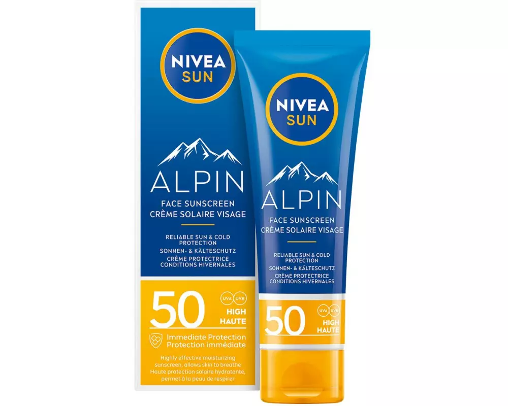 NIVEA SUN Sonnencreme Sun Alpin LSF 50 50 ml