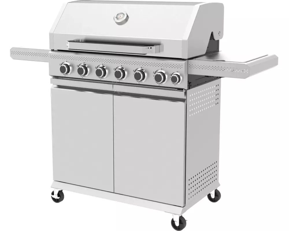 OHMEX Gasgrill OHM-BBQ-6125SB