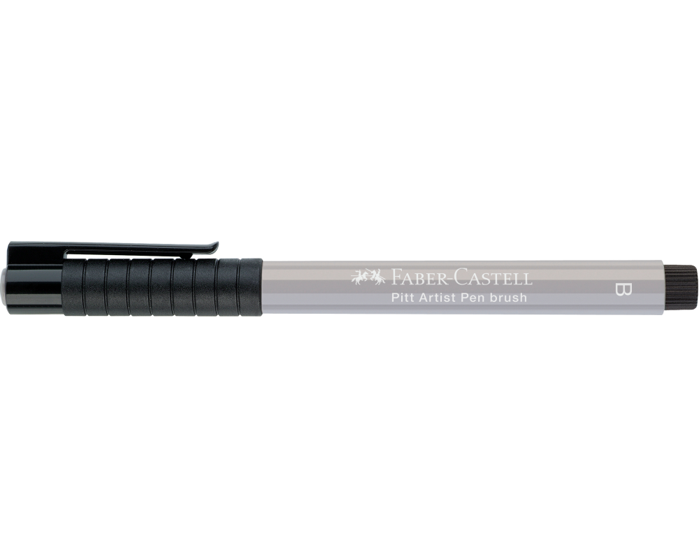 FABER-CASTELL Pitt Artist Pen Brush 2.5mm 167472 warmgrau III