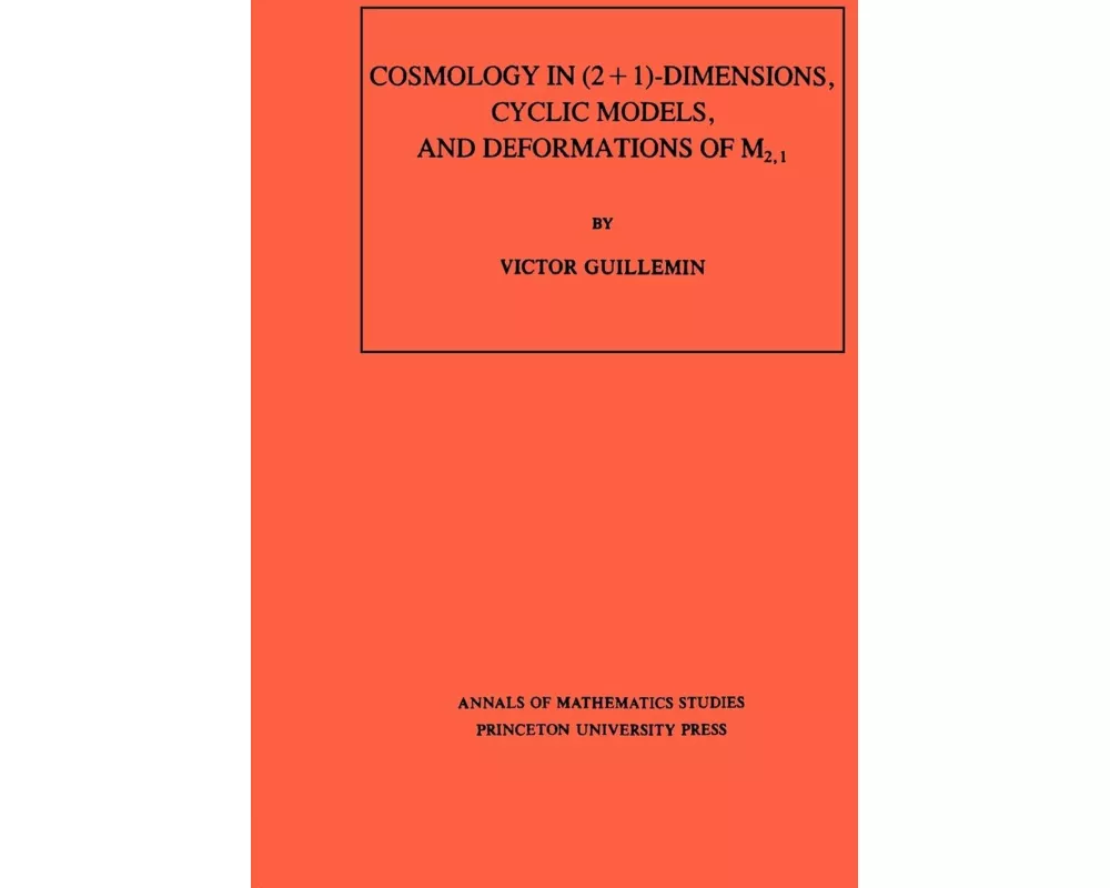 Cosmology in (2 + 1) -Dimensions, Cyclic Models, and Deformations of M2,1