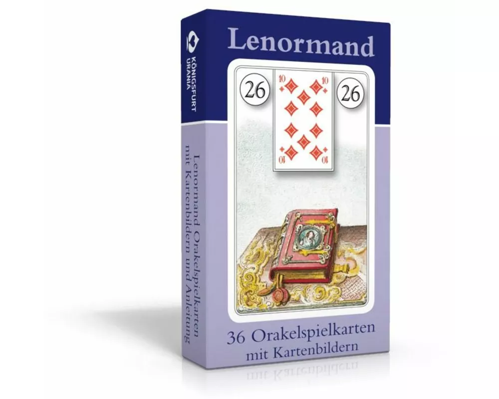 Lenormand Orakelspielkarten mit Symbolen