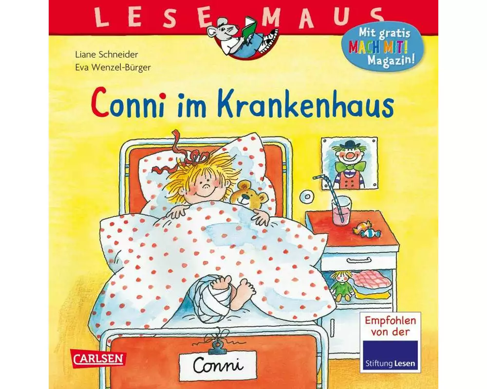 LESEMAUS 60: Conni im Krankenhaus