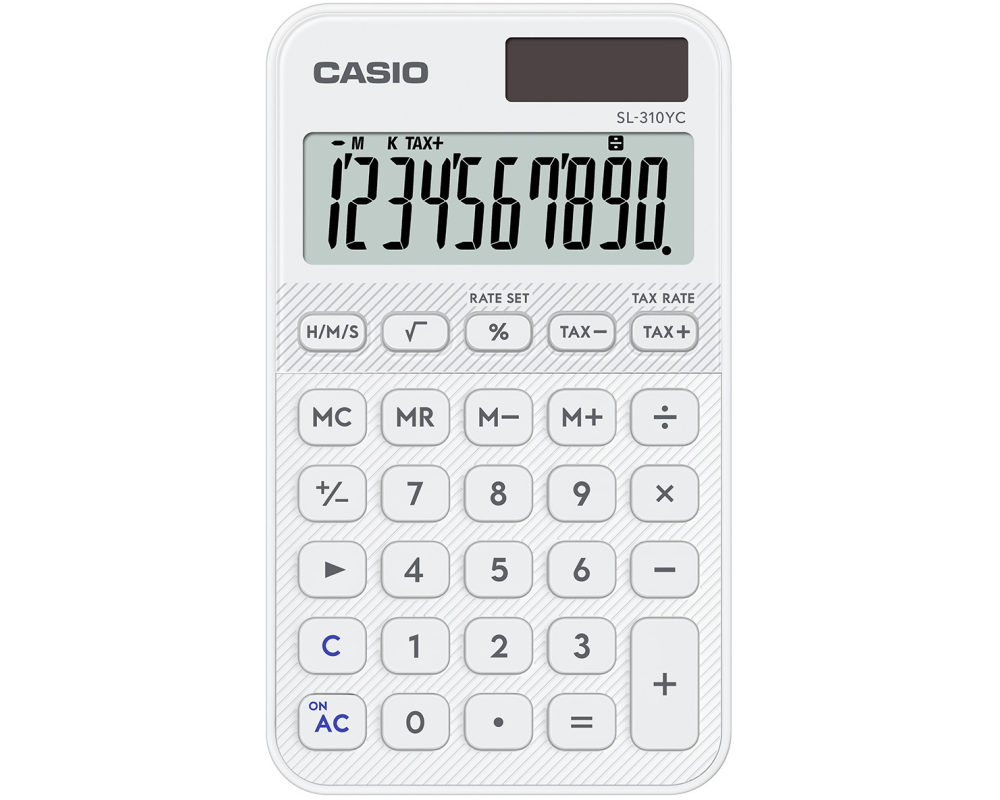 CASIO Taschenrechner SL-310YC weiss