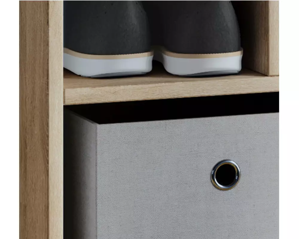 VCM Schuhschrank «Hinsol XL» 92 x 99 cm, Beige