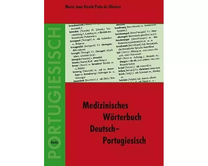 Medizinisches Wörterbuch Deutsch-Portugiesisch