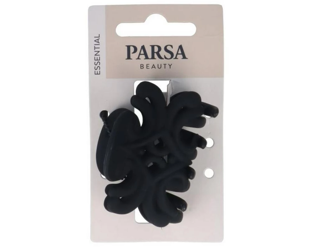 Parsa Beauty Haarklemme Medio, orientalisch, matt Schwarz 1 Stück