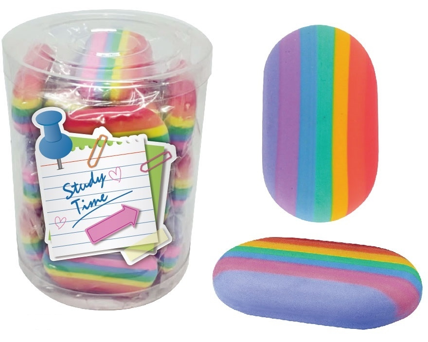 ROOST Radiergummi EP-291 Regenbogen