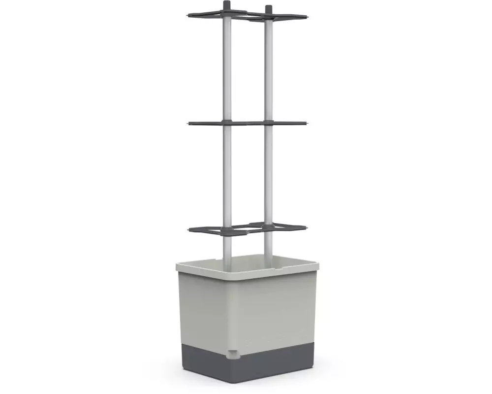 Gusta Garden Aufzuchttöpfe Charly Chili XL Hellgrau