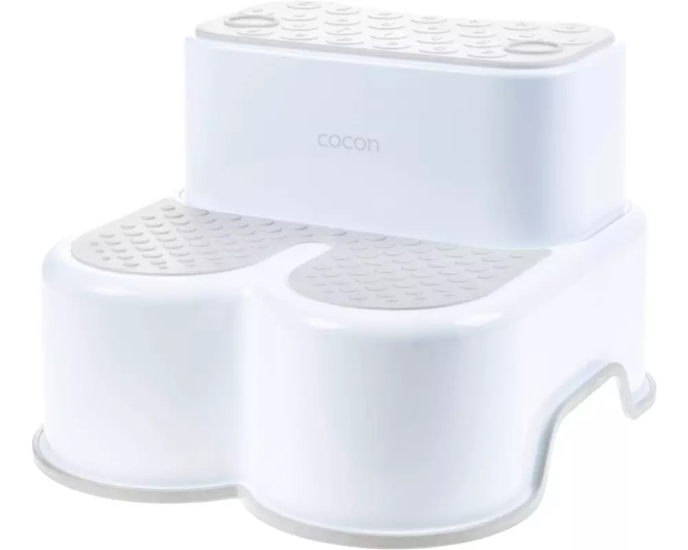 COCON Zweistufenschemel Grau