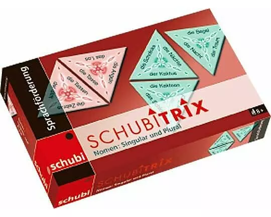 Schubitrix Nomen. Singular und Plural
