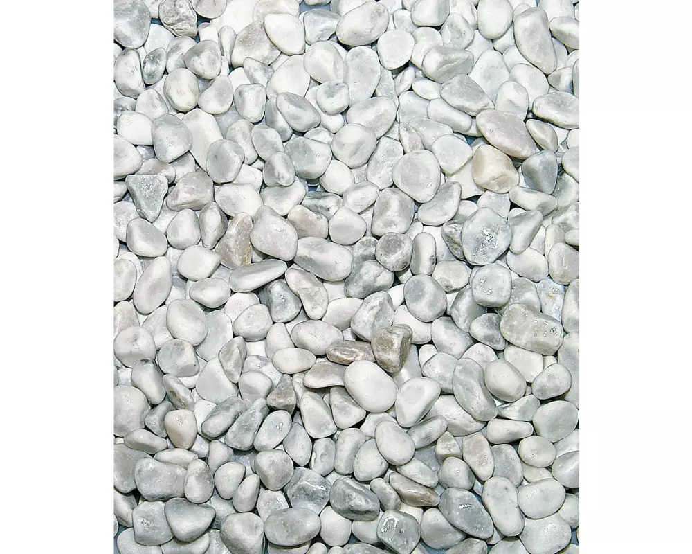Ambiance Dekosteine Bianco Carrara 0.8-1.3 cm, Weiss