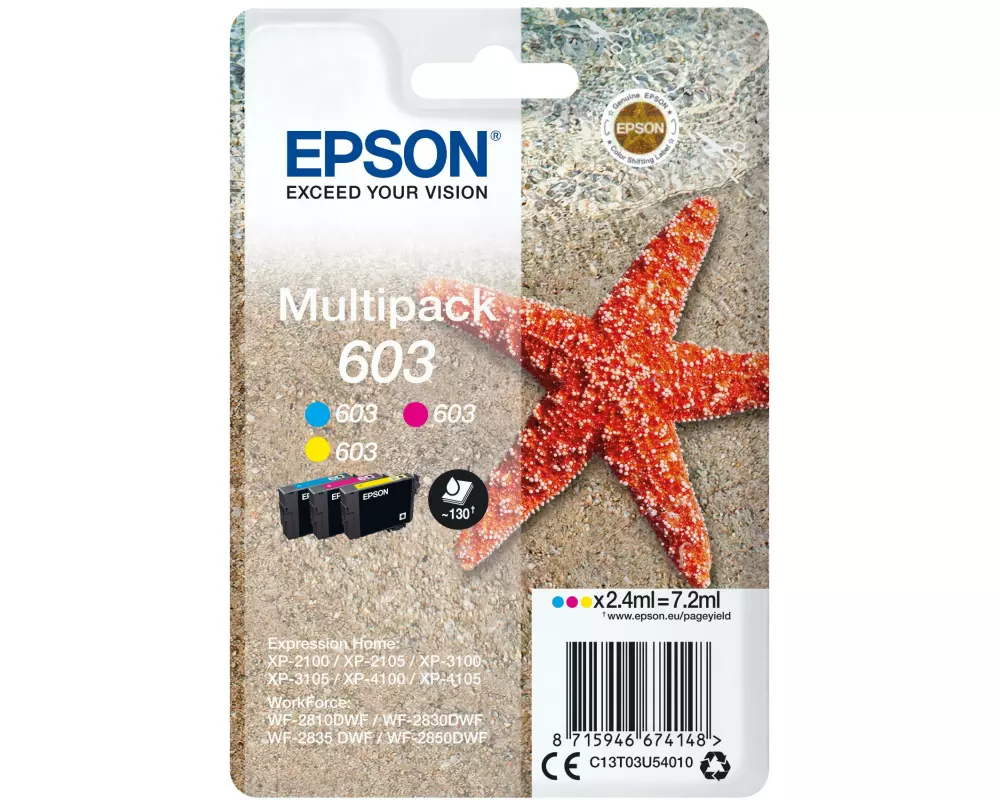 Epson Tinte 603 / C13T03U54010