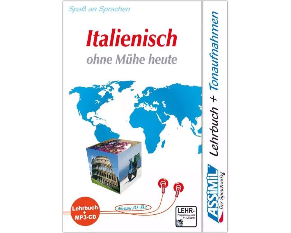 ASSiMiL Italienisch ohne Mühe heute - MP3-Sprachkurs - Niveau A1-B2