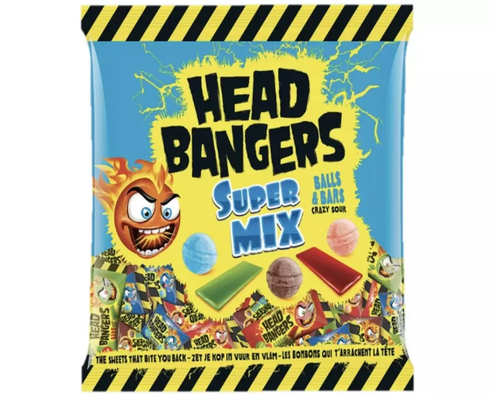 Choco Diffusion Bonbons Head Bangers Super Mix 400 g