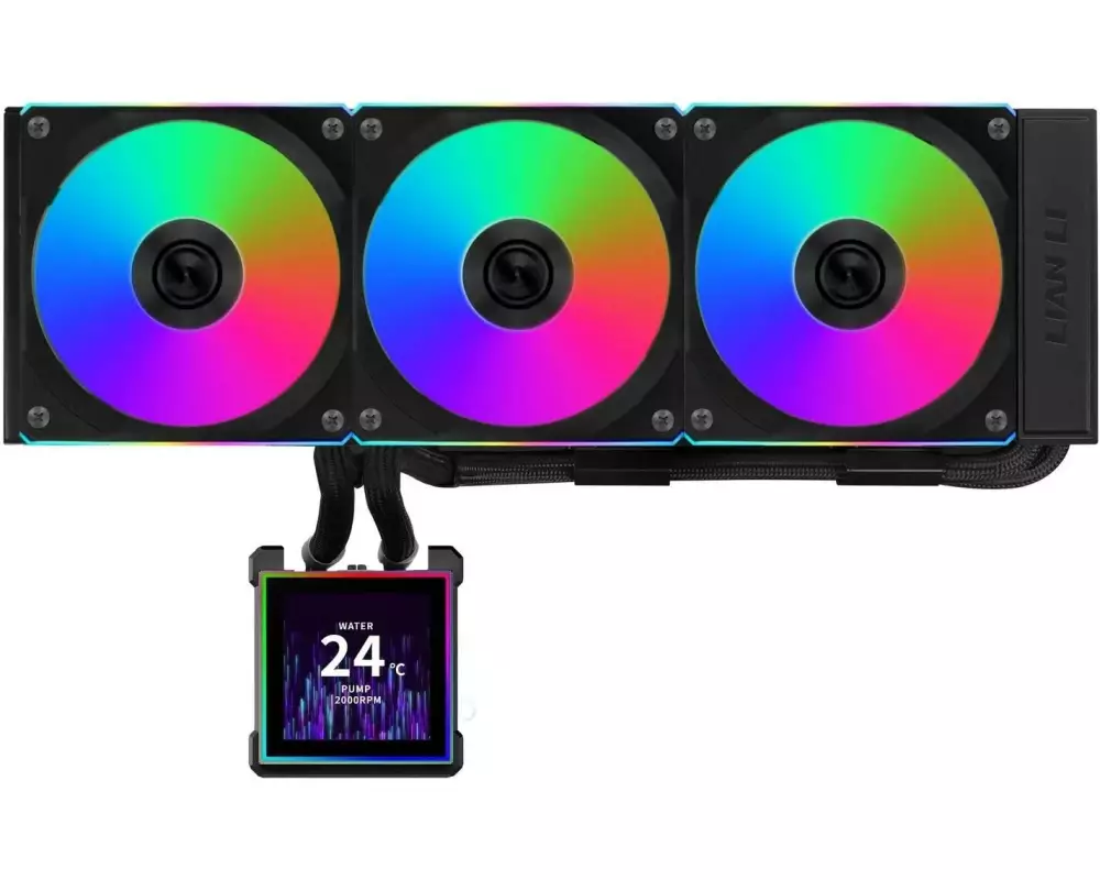 Lian Li HydroShift II LCD-S 360CL AiO RGB, LCD-Display