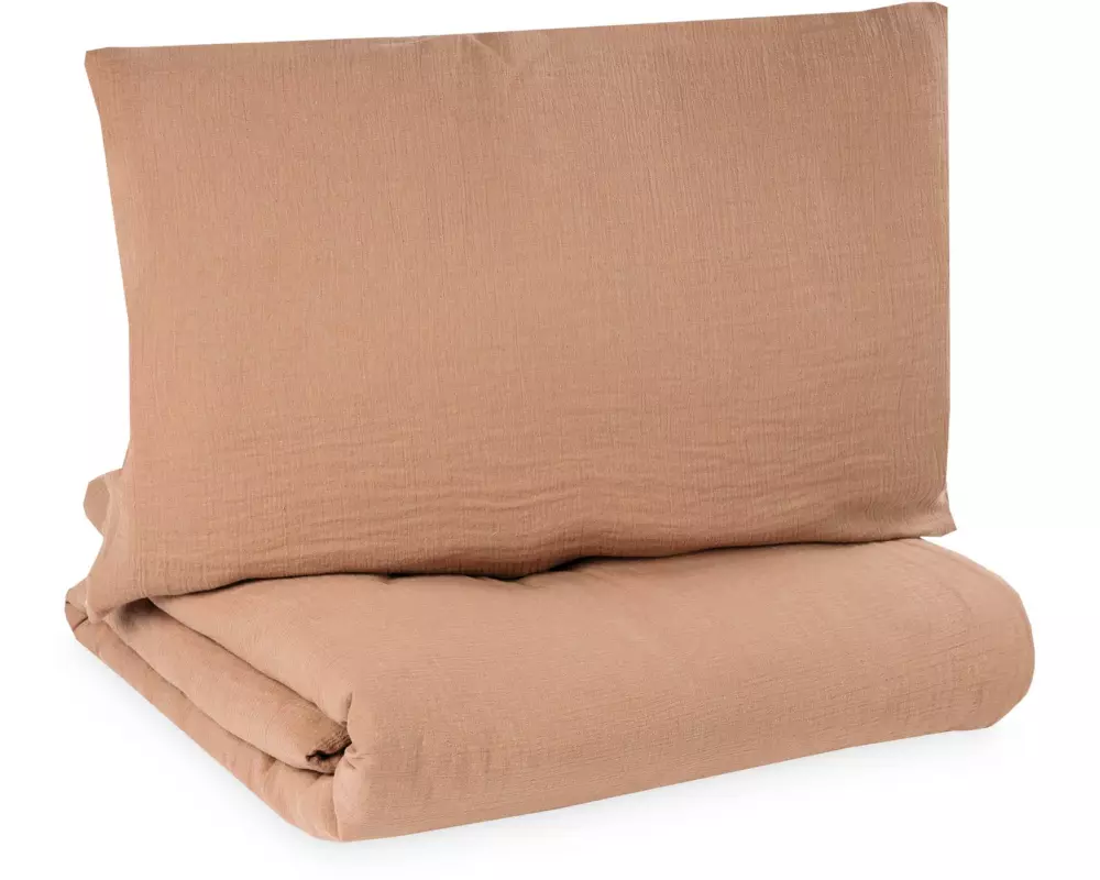 Julius Zöllner Kinderbettwäsche Musselin Dune 100 x 135 cm + 40 x 60 cm